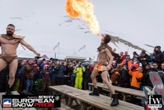 David-H Percussion performing at European Snow Pride 